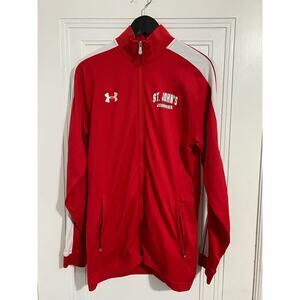 St. John's University Johnnies Red Under Armour Zip-Up Size S
